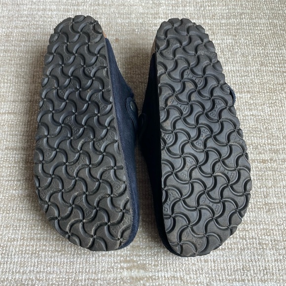 COPY - Birkenstock Boston shearling suede navy size 37 narrow - Picture 5 of 6